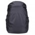 Bag Rain Cover 35 70L Protable Waterproof Anti tear Dustproof Anti UV Backpack Cover for Camping Hiking black 45 liters  M 
