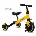 Balance Bike For Toddlers Kids Ages 10 Month To 4 Years Old 5-in-1 Balance Trainitng Tricycle Toddler Bike yellow