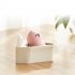 Beauty Sponge Stand Storage Case Makeup Puff Holder Empty Cosmetic triangle Shaped Rack Puffs Drying Box Dark blue   yellow
