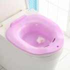 Bedpans Anti-splashing Cat Toilet Litter Container Tray for Pet Training purple
