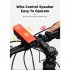 Bicycle Bike  Bell Cycling Flashlight 1000mah Electric Horn Waterproof Usb Charging Loud Alarm Scooter Accessories black