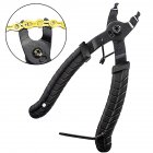 Bicycle Chain Plier Missing Link Opener Closer Remover Plier/Bike Chain <span style='color:#F7840C'>Tool</span> black