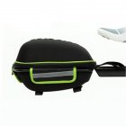 Bicycle Hard Cover Detachable Shell Package Tail Box with Mountain Bike Rack Bag dark green_28.5*19*18.5cm