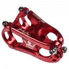Bike Stem 31.8 mm Aluminium Alloy Downhill Bicycle Stem MTB Cross Country XC Bike Accessories Full red 50MM