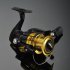 Black Gold NL1000 6000 Fishing Wheel Sea Fishing Reel Plastic Wire Cup  2000 type black gold