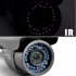 Black CCTV Security Camera