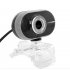 Black Webcam with 2MP   USB Webcam