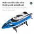 Bllrc L100 Remote  Control  Boat  Model High horsepower High speed Speedboat Steamer Electric Racing Yacht Water Toy Children Gifts Blue