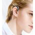 Bluetooth 4 1 Bone Conduction Headphones Sports Stereo Wireless Earphone Headset blue