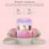 Bluetooth 5 0  Ear Headphones Foldable Stereo Wireless Set Mic LED Light Volume Control Support For Kids pink