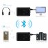 Bluetooth Audio Transmitter No Need for Driver Transmit and Receive Adapter 2 in 1 3 5mm  Black