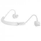 Bluetooth Headphones In The Ear Stereo Sport Headsets Bluetooth 5.0 Noise Reduction Wireless Earphone white
