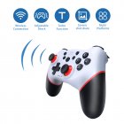 Bluetooth Pro Gamepad For Ns-switch Console Wireless Gamepad Video Game Usb Joystick Controller white