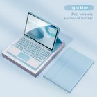 Bluetooth Keyboard with Protective Leather Case Set for iPad Pro11 Air5