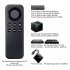 Bluetooth compatible Tv Remote Control Compatible For Amazon Fire Tv Set Top Box Fire Tv Stick Player Box CV98LM black