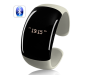 Bluetooth Bracelet with Time Display White