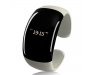 Bluetooth Bracelet with Time Display White