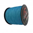 Braided 4 Stands Strong Multifilament 1000m Mounchain Fishing Line blue_0.18mm-20BL