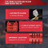 Brake Bleeder Kit Hand Vacuum Pump Automotive Tester Repair Tools Brake Clutch Fluid Extractor Cylinder Bleeder Kit With Storage Case red