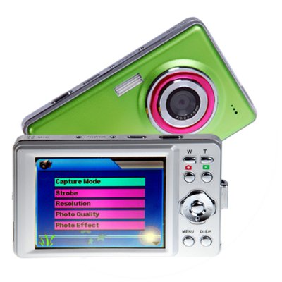 Easy Use Point and Shoot 5MP Digicam