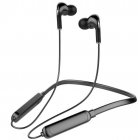 Bt-71 Neck-mounted Bluetooth 5.0 In-ear Wireless  Sports Headphones black