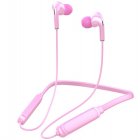 Bt-71 Neck-mounted Bluetooth 5.0 In-ear Wireless  Sports Headphones Pink