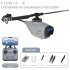 C127ai RC Helicopter with 720P Camera 2 4ghz 4ch Brushless 6 Shaft Gyro Optical Flow Hover RC Drone Rtf 3 Batteries