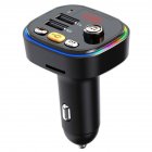 C20 Car Mp3 Bluetooth-compatible Player Plug-in Card/u Disk Hands-free Call Audio Player Cigarette Lighter Fm Transmitter random