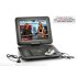 CVIB E194  Portable DVD Player with 12 Inch Screen and Copy Function  enjoy your favorite 16 9 wide screen DVDs and videos on its 270 degree swivel screen