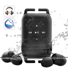 CVQD L19  Enhance your portable audio experience with this Sports Waterproof MP3 Player  This cool gadget is the best way to enjoy music when swimming   