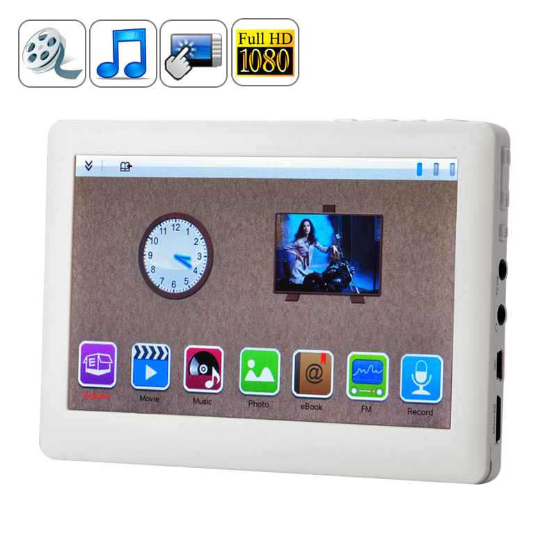 mediaPad 5 Inch 1080P MP4 Player