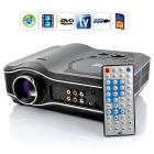 CVXN E207  LED projector with built in DVD player that plays DVDs  movies directly from the USB     your all in one solution for enjoying movies   