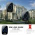 Cacazi Wireless Waterproof Doorbell 300m Range 0 110db 5 Levels Ringtones Home Intelligent Door Bell Black US Plug
