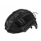 Camouflage Helmet Cover With Quick Adjustable Buckle Airsoft Helmet Case Outdoor Equipment (helmet Not Included) A77