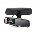 Car Backup Rear View Camera 4.3 Inch Mirror Monitor Dimming Reversing Display
