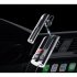Car Bluetooth Headset FM Transmitter Bluetooth 5 0 Quick Charger Handsfree FM Modulator Auto MP3 Player AUX Audio Play Car Accessories black