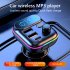 Car Bluetooth compatable Mp3  Player Pd 18w Type C Qc3 0 Usb Charger Handsfree Wireless Fm Transmitter black