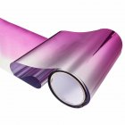 Car Front Windshield Protect Shade DIY Sticker Window Sun Visor Strip Tint Film  Pink