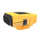 Car Heater 12V 150W Portable Car Demister Windshield Defogger Defroster Fast Heating Cooling Fans For Car SUV 12v yellow (suitable for gasoline vehicles)