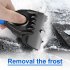 Car Ice Scraper Snow Frost Removal Shovel Defrost Winter Snow Clearing Tool for Windshield Black
