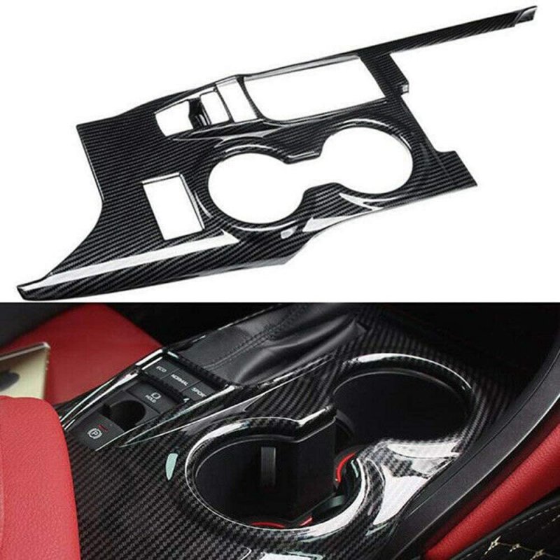 Car Inner Gear Shift Box Panel Frame Cover Trim Carbon Fiber Style Car Sticker for TOYOTA CAMRY 2018-2020 Camry flagship