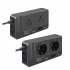 Car Power Inverter 12V 200W Led Digital Display Real Time Monitoring Booster US Plug