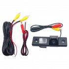Car Rear View Backup Camera HD 170 Degree Night Vision Rearview Parking Camcorder Security Monitor Cam black