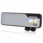 Car Rear View Mirror with Dual Camera Dashcam with 2 7 Inch Screen  2 Dash Cameras  Wide Angle Lens and more   The ultimate car camera has arrived