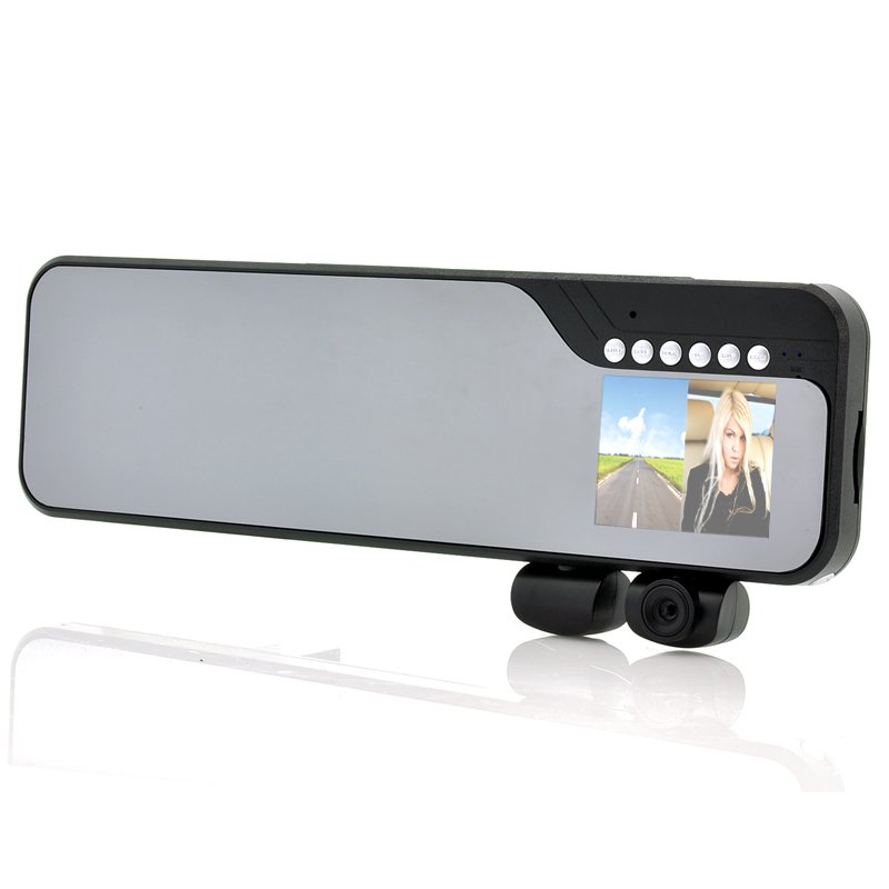 Rear View Mirror with Dual Camera - DuoView