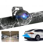 Car Reverse Backup Camera 170-degree Wide Viewing Angle Hd Night Vision Rear View Parking Cam Waterproof Camcorder black
