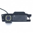 Car Reversing Backup Camera 12 Lights Hd Night Vision Rear View Parking Camcorder Safe Driving Camera black