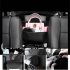 Car Seat Back Organizer Pu Leather Handbag Holder Central Control Multi purpose Net Pocket Interior Accessories black