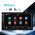 Car Stereo Mp5 Player 7 inch Hd Touch screen Universal Bluetooth compatible U Disk Aux Playback Radio Reversing Video Display Standard