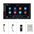 Car Stereo Mp5 Player 7 inch Hd Touch screen Universal Bluetooth compatible U Disk Aux Playback Radio Reversing Video Display Standard  12 light camera